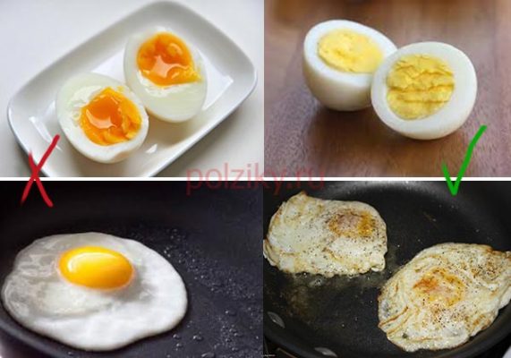 Как безопасно есть яйца